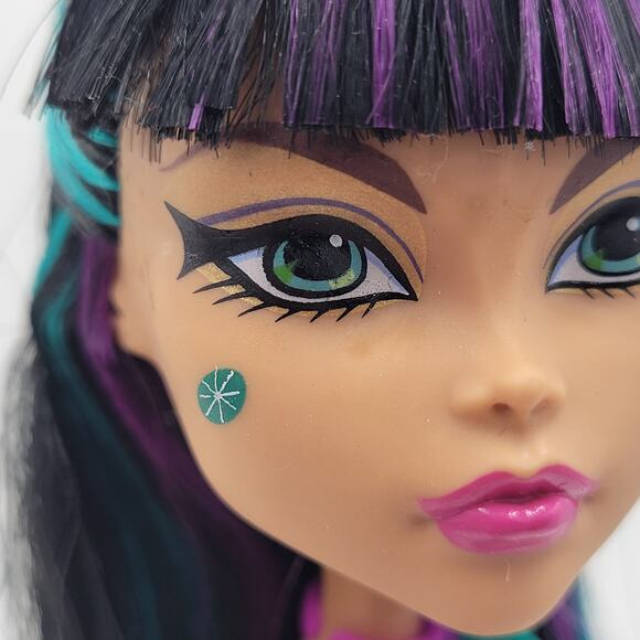 Monster High Doll Cleo de Nile 10.5 Creepateria Original Outfit Shoe Accessories - Picture 9 of 13